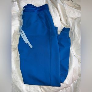 Figs Zamora royal blue scrub pants XS